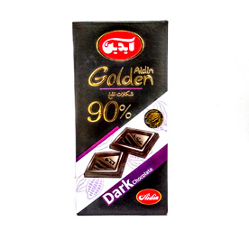 ایدین تابلت شکلات 90% گلدن 100گ