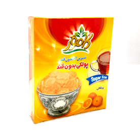 کامور پولکی بدون قند پرتقالی 150گ