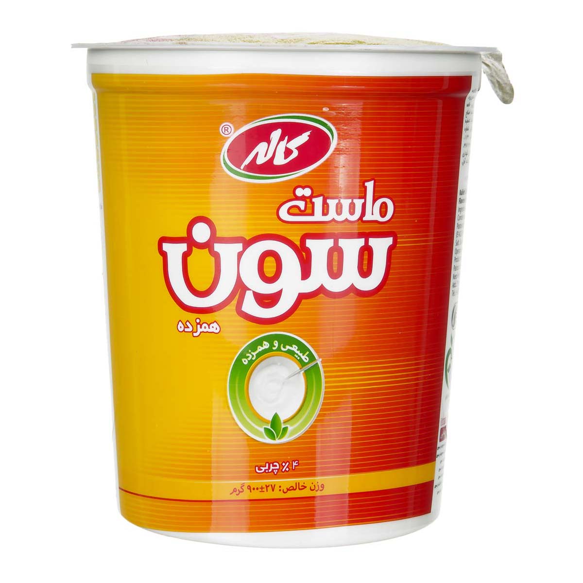 کاله ماست سون پرچرب همزده 900گ