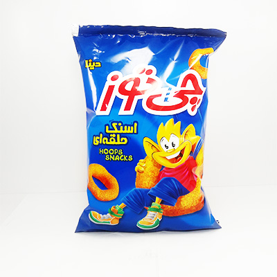 چی توز اسنک حلقه ای 90گ