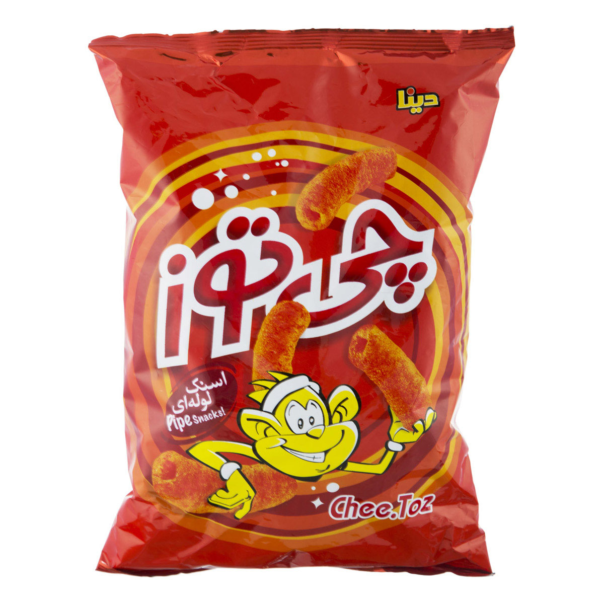 چی توز اسنک لوله ای100گ