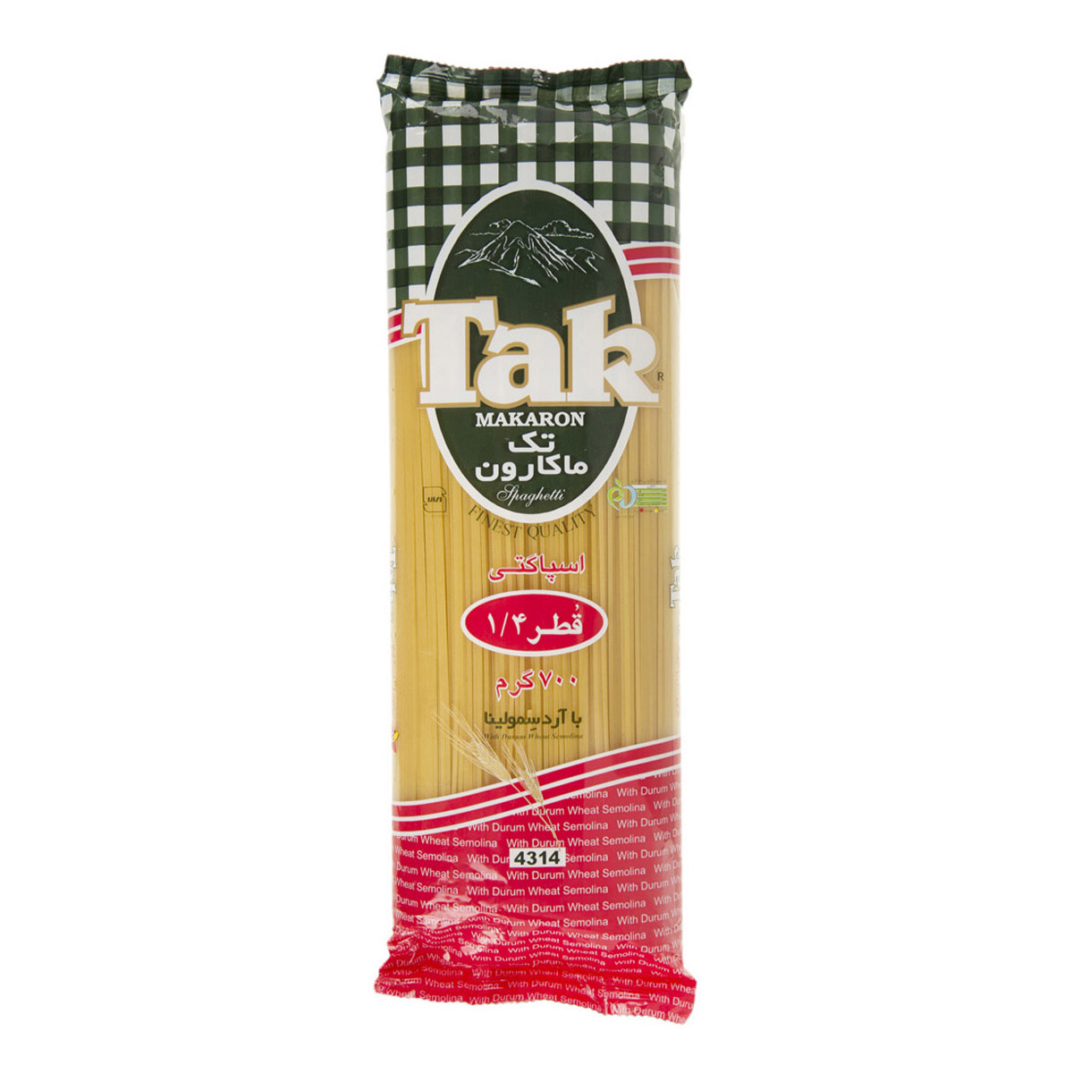 تک ماکارون اسپاگتی 1/4 700گ