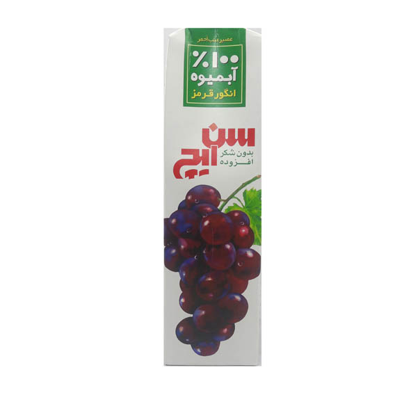 سن ایچ نکتار انگور قرمز 1ل