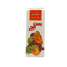 سن ایچ ابمیوه نکتار هفت میوه پاکتی 200م