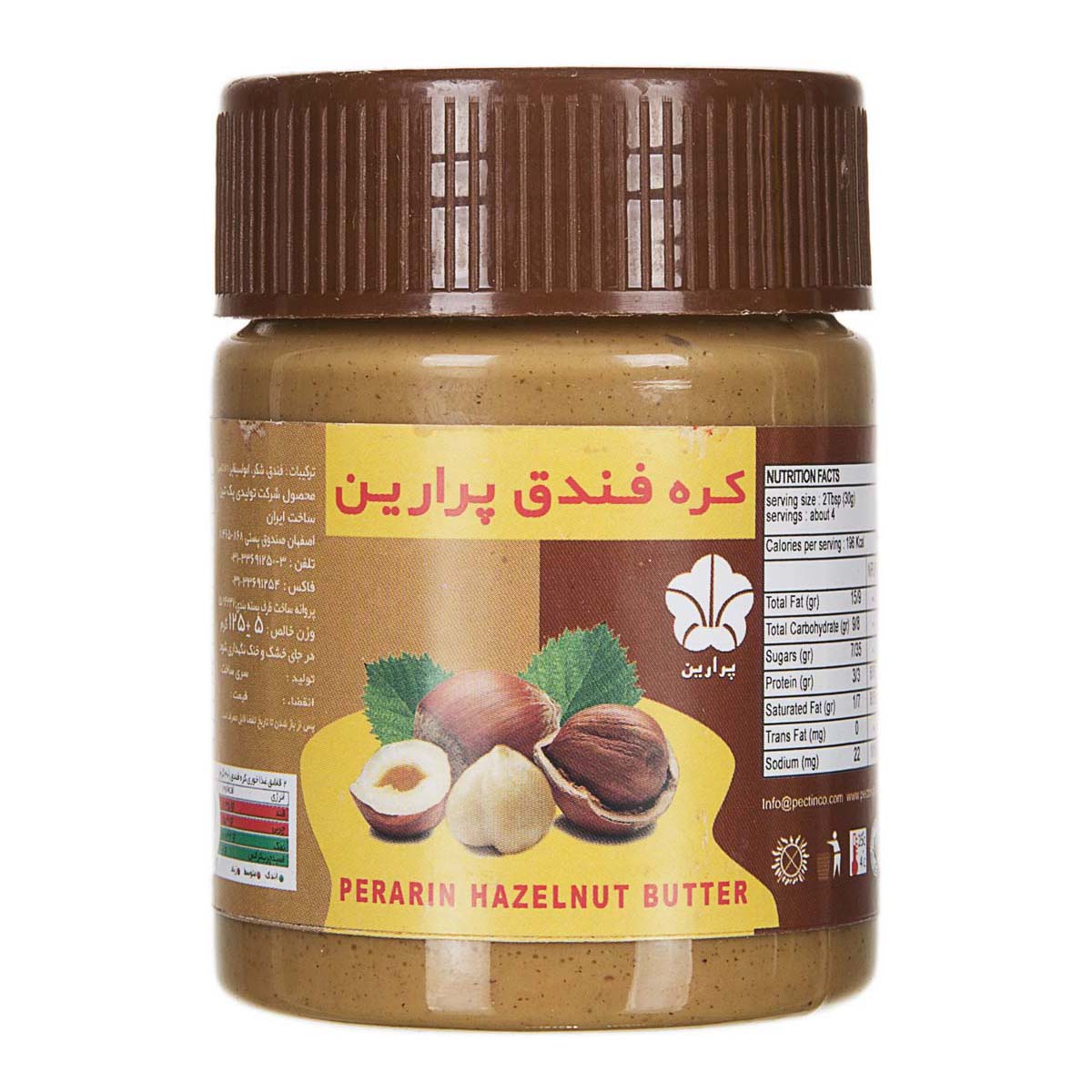 پرارین کره فندق 125گ
