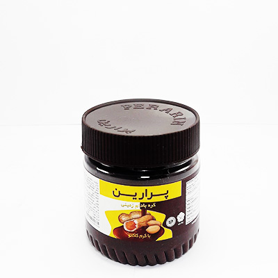 پرارین کره بادام زمینی باکرم کاکائو 250گ