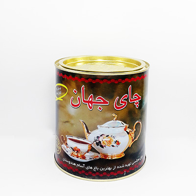 جهان چای دارجینیگ مجلسی فلزی 450گ