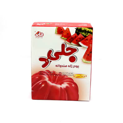 دراژه پودر ژله هندوانه 100 گرم کد 407041