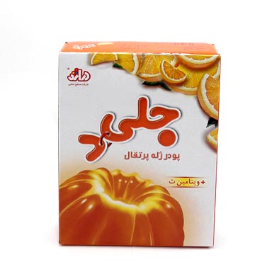 دراژه پودر ژله پرتقال 100 گرم کد 407020