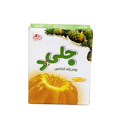 دراژه پودر ژله اناناس 100گرم کد 407031