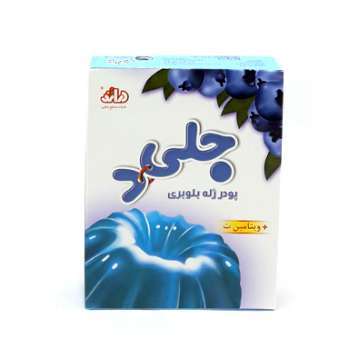 دراژه پودر ژله بلوبری 100 گرم کد 407024