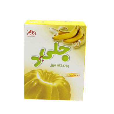 دراژه پودر ژله موز 100گرم