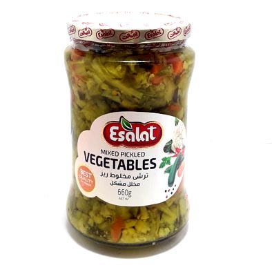 اصالت ترشی مخلوط ریز 660گ
