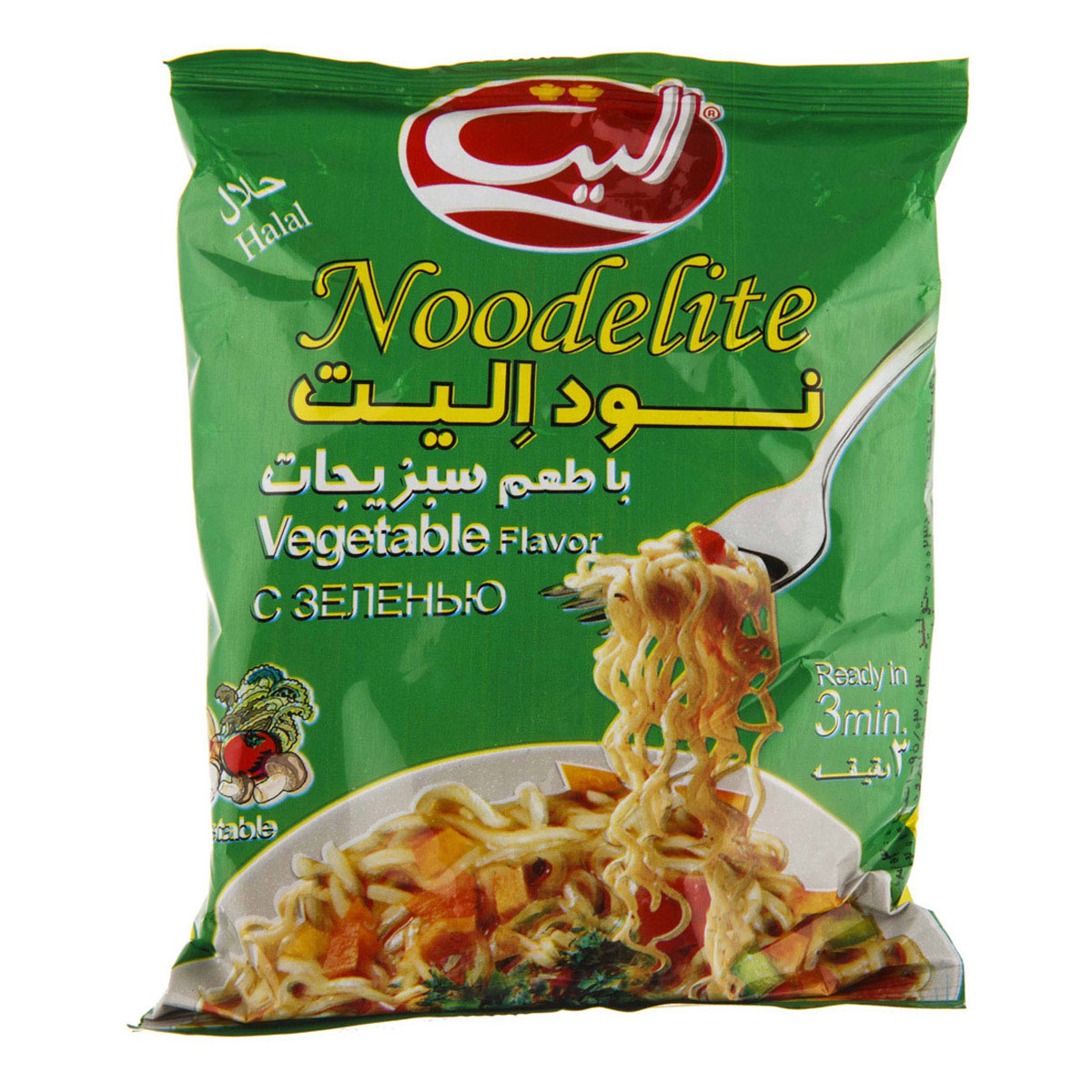 الیت نودالیت سبزیجات 75گ
