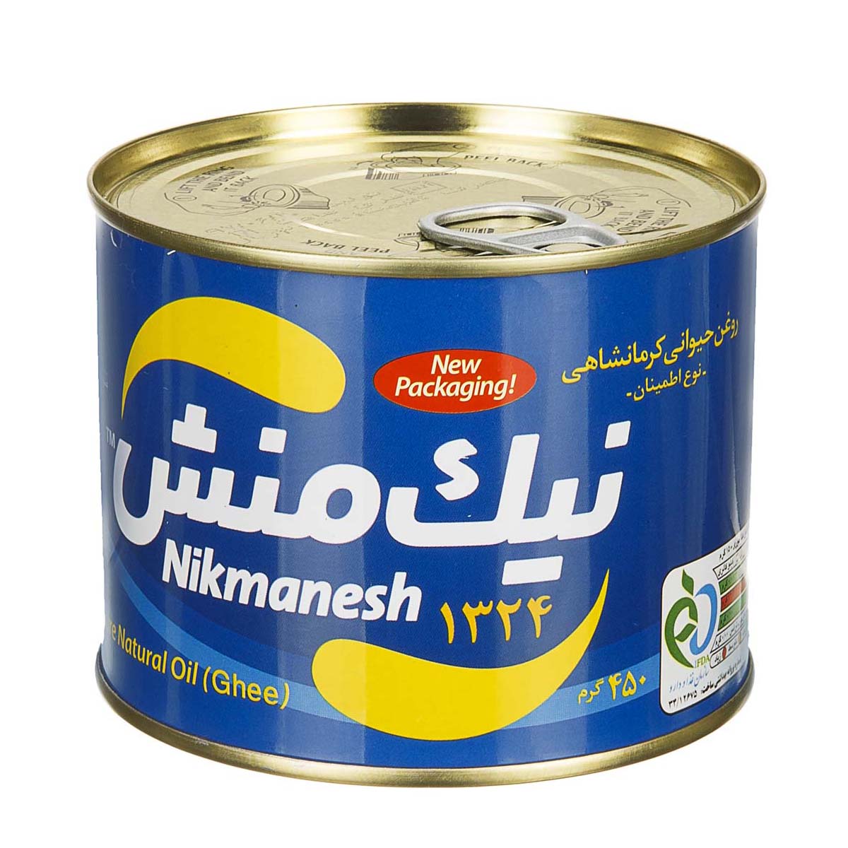 نیک منش روغن حیوانی اطمینان450گ