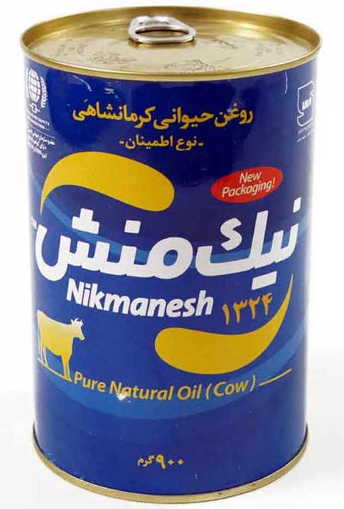 نیک منش روغن حیوانی اطمینان450گ