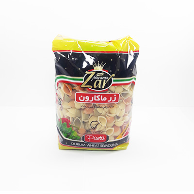زرماکارون صدفی شلز سبزیجات500گ