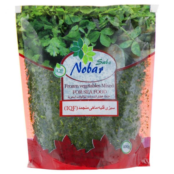 سردوتازه سبزی قلیه ماهی 400گ