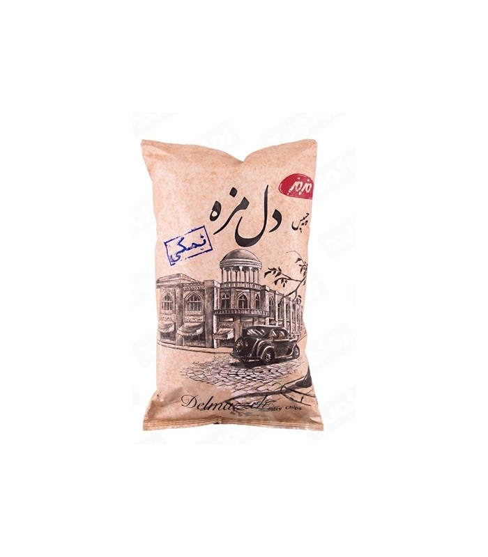 مزمز چیپس دل مزه نمکی خانواده180گ