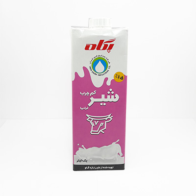 پگاه شیر کم چرب 1لیتر تتراپک